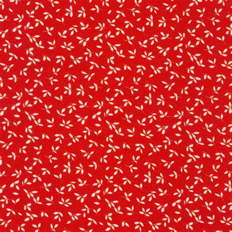Daisy S Redwork By Debbie Beaves Cotton Quilting Fabric By Flowerhouse