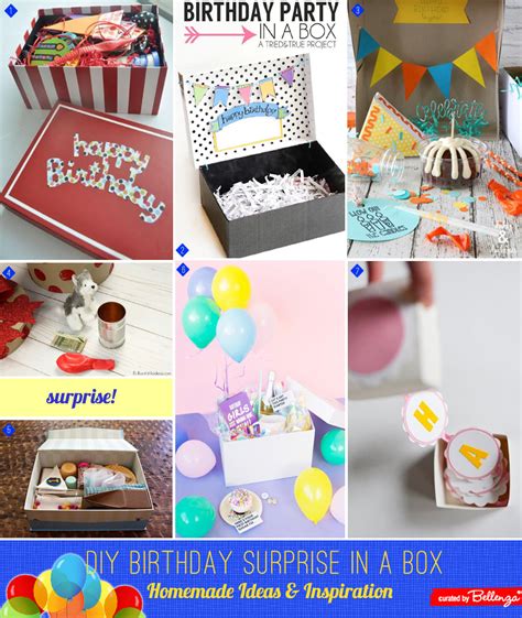 Diy Birthday Surprise Box
