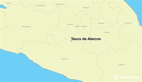 Where Is Taxco De Alarcon Mexico Taxco De Alarcon