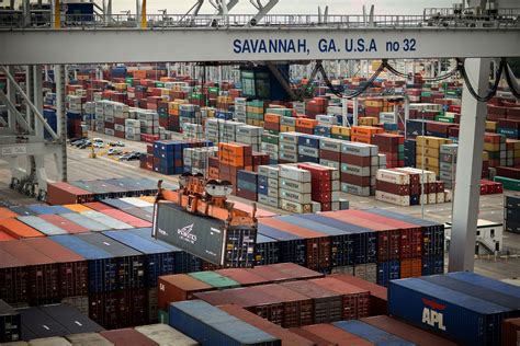 Georgia Ports Mark Busiest Month Ever Georgia Ports Authority