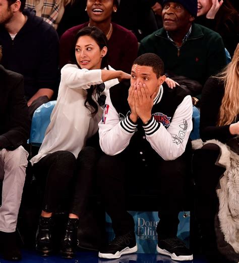 I can only know where i am now in life, and that's what i've learned to enjoy. he then spoke about being open and honest with any future partners. Trevor Noah And His Girlfriend Sit Courtside At A ...