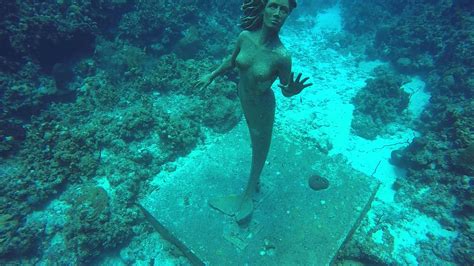 1920x1080 Px Mermaids Sea Statue Underwater Water