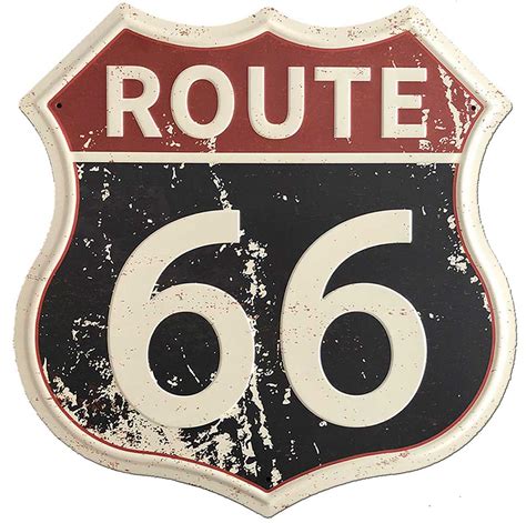 Jp Route 66 Sudagen Route 66 Signs Vintage Road Signs