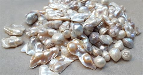 10 40mm Genuine Freshwater Pearls Assorted Pearls Rough Pearls Pearl