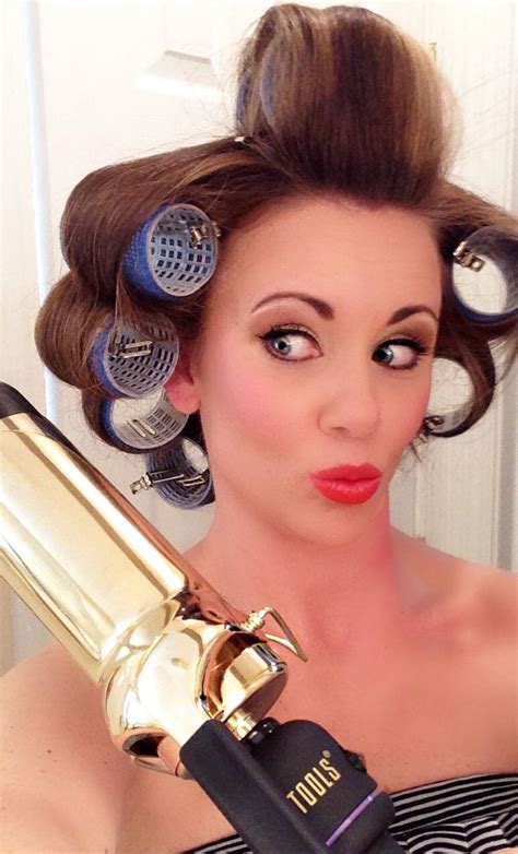 Today, in a world of modern hairstyling tools such as flat irons and curling wands, these hot roller sets are still the preferred choice for many. 272 best Roller sets & pin curl patterns images on ...