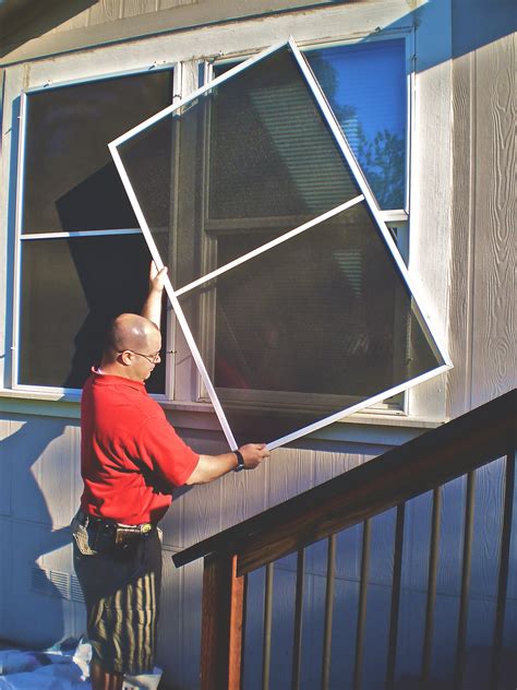 How to remove window screens that won't come out! Prep Your Window Screens For Spring - Sacramento CA - A to ...