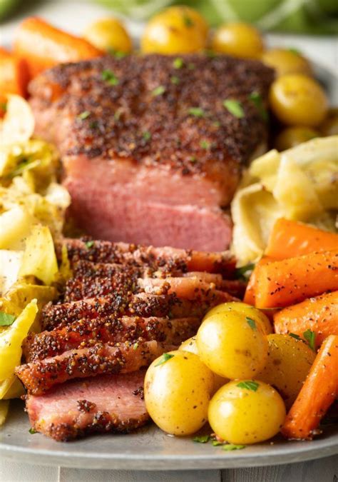 Easy Baked Corned Beef And Cabbage A Spicy Perspective Recipe Corn Beef And Cabbage Baked