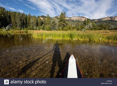 Sup Stand Up Paddle Board On Haviland Lake Durango