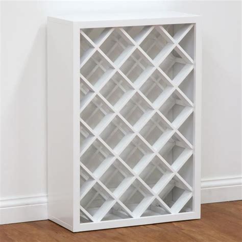 Krosswood doors white plywood shaker stock ready to assemble wall wine rack kitchen cabinet 24 in. White Wine Rack | Wine Rack Cabinet - White main product photo | Wine rack furniture, White wine ...