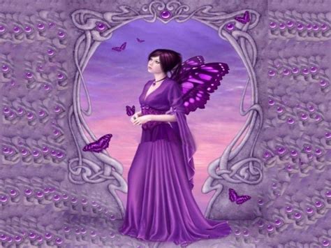 Purple Fairy Wallpapers Wallpaper Cave