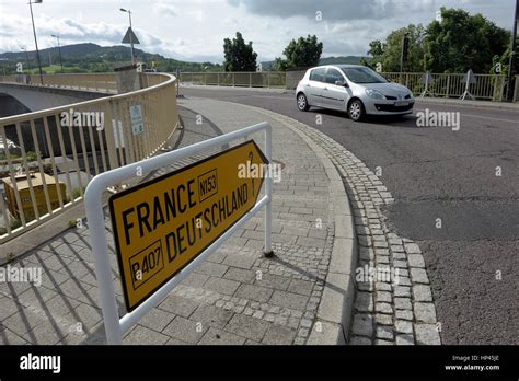 View Of The Schengen Village Schengen Is A French German Bordier