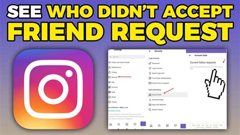 How To See Who Didn T Accept Friend Request Instagram 2023 Youtube