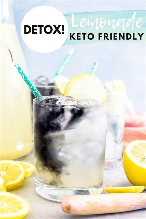 This Detox Keto Lemonade Is Super Refreshing Naturally Sweetened With