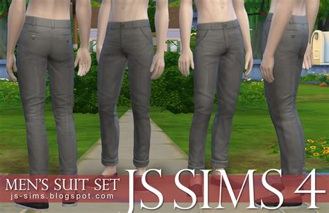 Js Sims 4 Mens Suit Set Js Sims 痞客邦