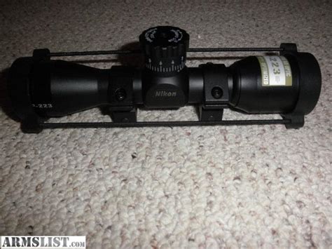 Armslist For Sale Nikon P 223 Ar 15 Scope