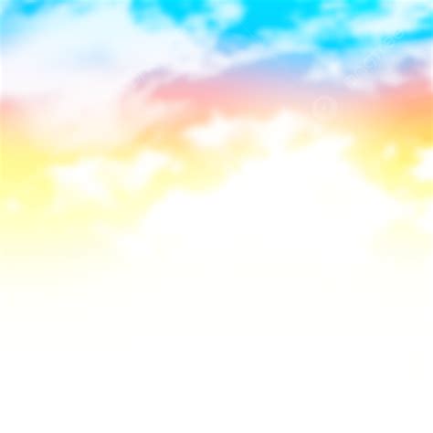 Sky Colour White Transparent Sky Colourful And Cloud Png Sky