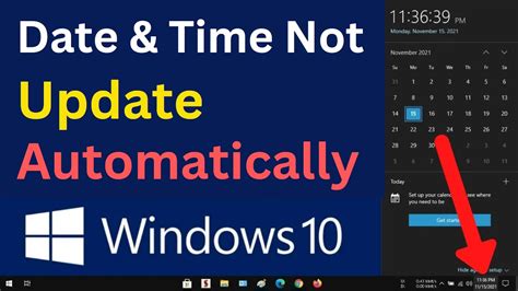 How To Fix Windows 10 Date And Time Not Updating Automatically Problem