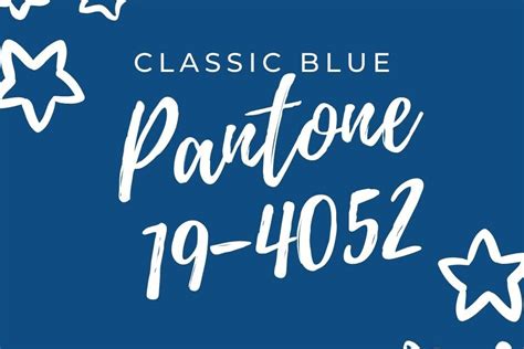 Introducing The 2020 Pantone Color Of The Year Classic Blue — Cw Creative