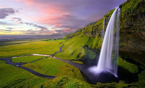 Wasserfälle In Island