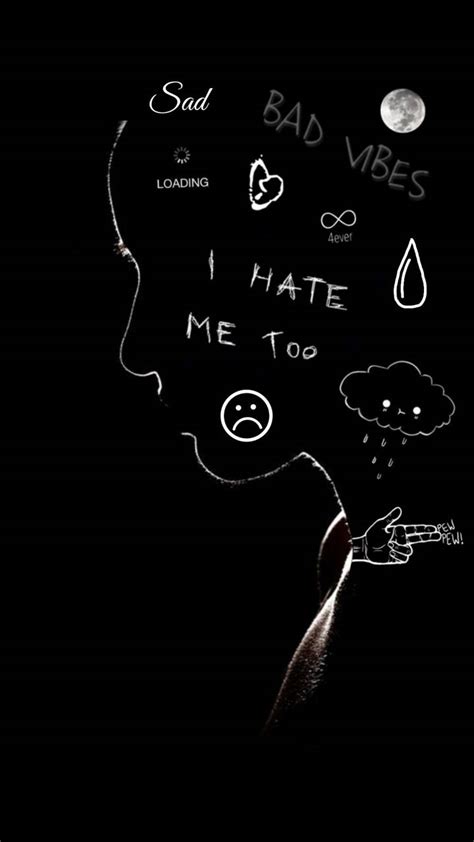 Bad Vibe Sad Wallpaper By Arianebouch Ce Free On Zedge