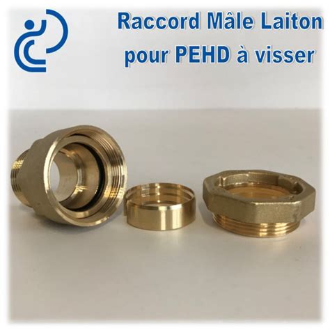 Raccord M Le Laiton D Sortie Pour Tube Pehd