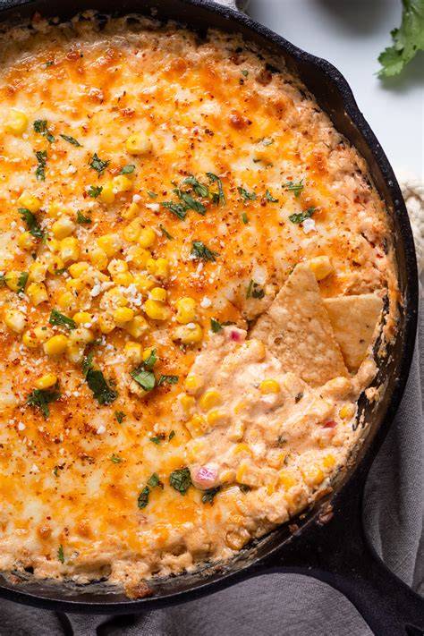 Cheesy Skillet Mexican Street Corn Dip Our Balanced Bowl