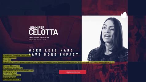 Download free after effects templates to use in personal and commercial projects. Event Promo | After Effects Template | VideoHive 23117555 ...