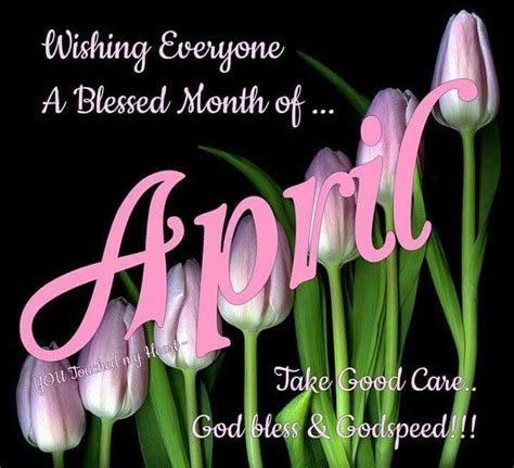 New Month Greetings New Month Wishes Hello April