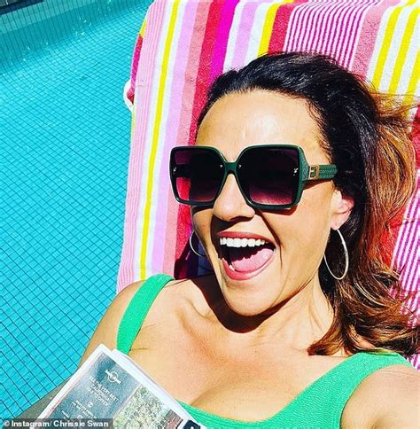 Chrissie Swan Shows Off Her Sensational Kg Weight Loss In Green