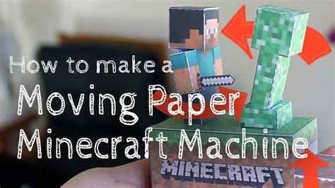 Minecraft Battle Paper Craft Model Free Printable