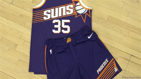 Phoenix Suns Unveil New Uniforms For Upcoming Season Phoenix Business Journal