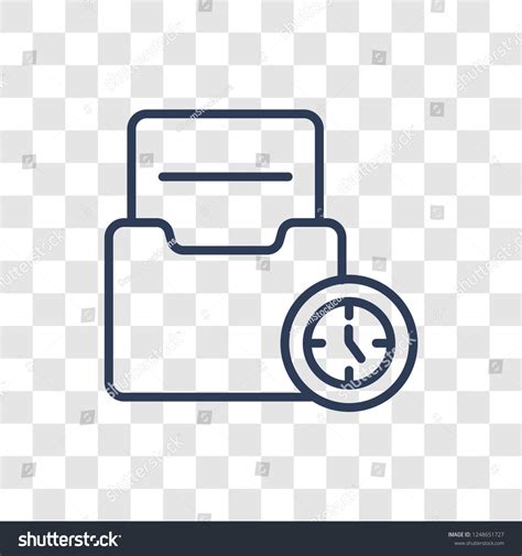 Caching Icon Trendy Linear Caching Logo Stock Vector Royalty Free