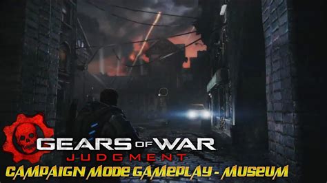 Gears Of War Judgment Campaign Mode Gameplay Museum Youtube