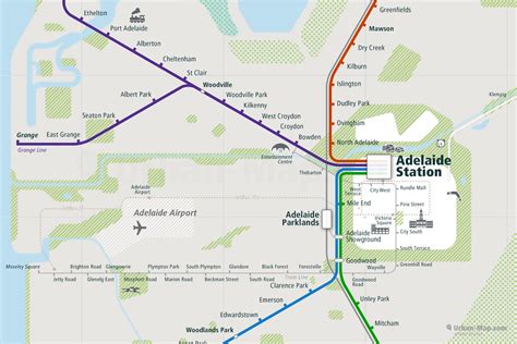 With a packed events calendar and some of the country's best restaurants and small bars, there's always something exciting happening in adelaide. Adelaide Rail Map - City train route map, your offline travel guide