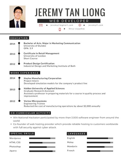 Contoh resume terbaik lengkap bahasa melayu resume resume templates resume design template. 10+ Koleksi Contoh Resume Yang Lengkap - Aerill.com ...
