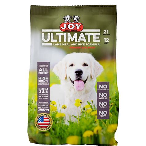 The best quality. i don't feed my dogs anything but joy, and i've trusted their formula to keep my dogs healthy for over thirty years. Joy Lamb Meal & Rice Formula Dry Dog Food vs. Sundays for ...