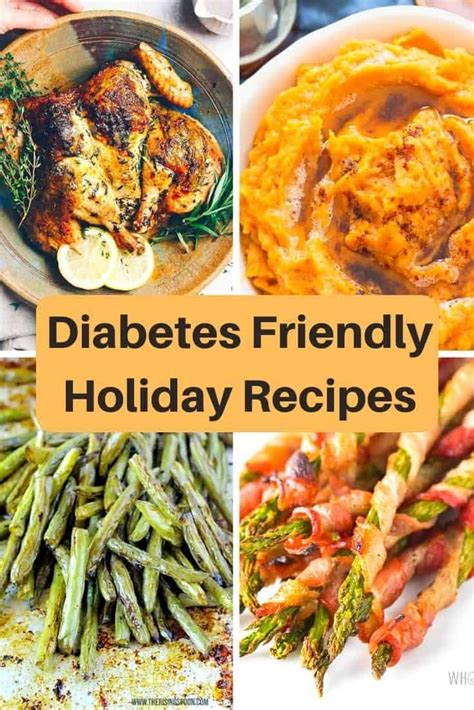 Diabetes friendly dinner ideas can be a challenge! Diabetes Friendly Holiday Recipe Ideas | Diabetic friendly ...