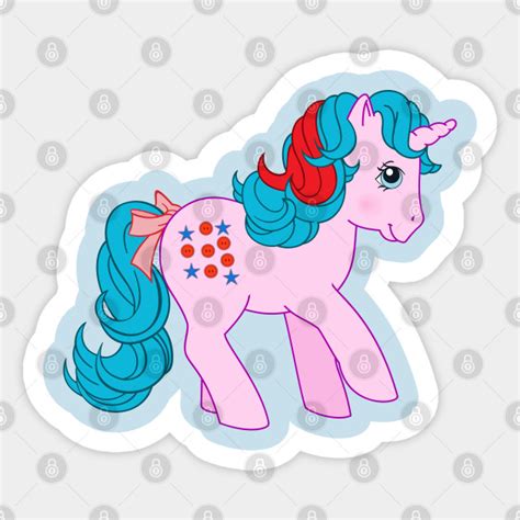 Retro G1 My Little Pony Buttons My Little Pony Sticker Teepublic