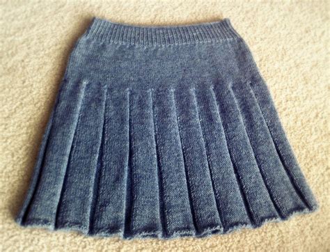 Knit In The Round Pleated Skirt Knit Skirt Pattern Girls Skirt