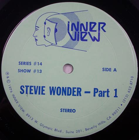 Stevie Wonder Innerview Part 1 1979 Vinyl Discogs