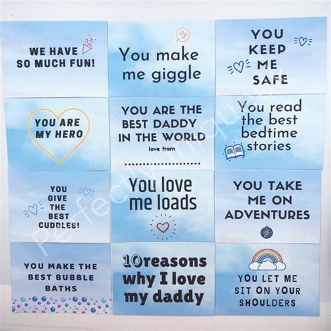 10 Reasons Why I Love You Fathers Day T T For Daddy Etsy