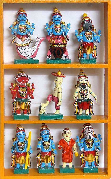 Dashavatar 10 Avatars Of Lord Vishnu Hindu Gallery