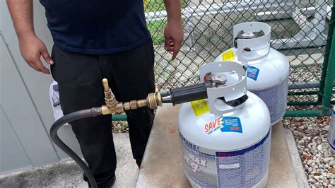 How To Fill A Lp Or Liquid Propane Tank Hint Take It To A Professional Youtube