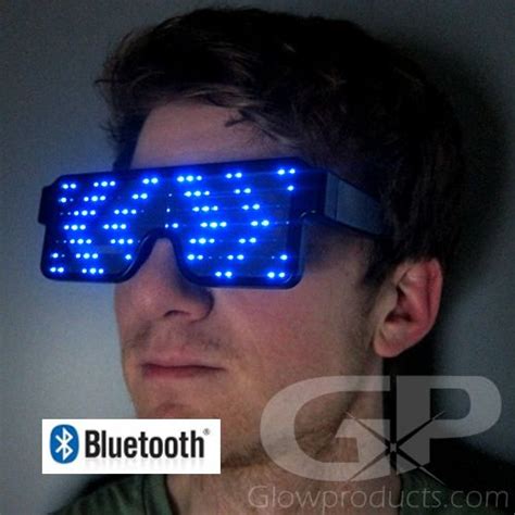 Light Up Glasses Animated Led Display Smartphone