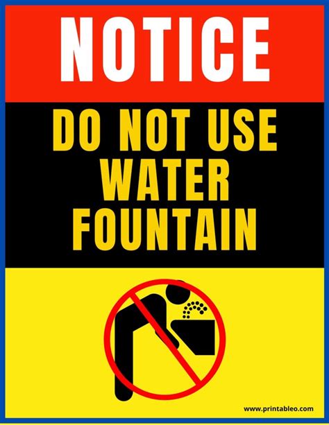 34 Printable Do Not Use Signs Download Free Pdfs