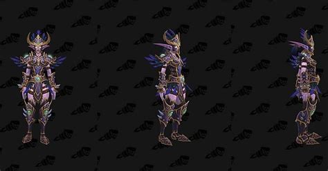 Night Elf Heritage Armor General Discussion World Of Warcraft Forums