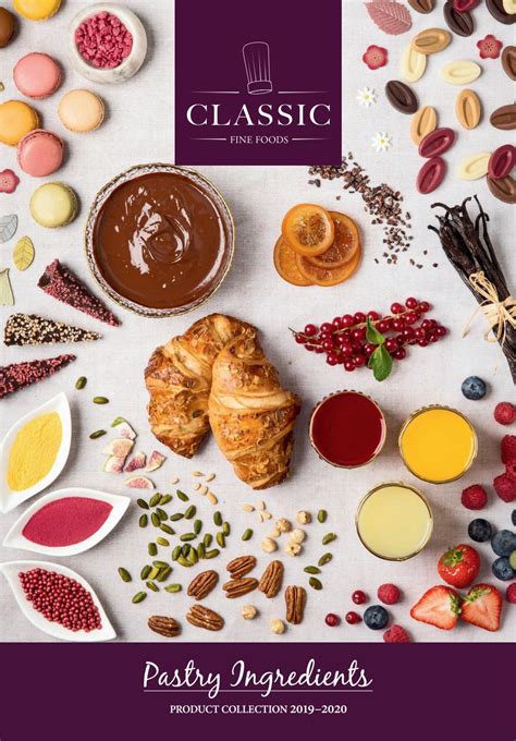 Classic Fine Foods Uk Pastry Collection 2019 2020 By Classic Fine Foods
