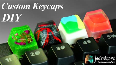 Making Custom Resin Keycaps Resin Art Youtube