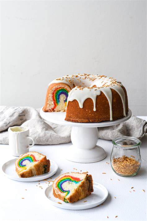 Hidden Rainbow Cake — Buttermilk In 2020 Cake Cake Decorating