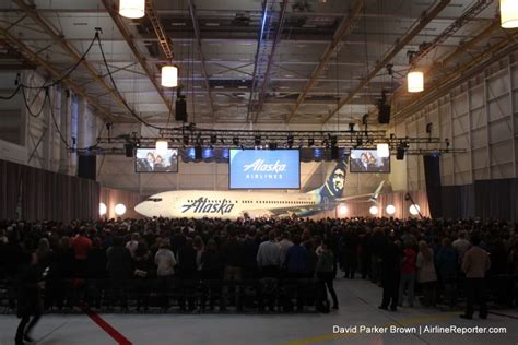 Alaska Airlines Shows Off New Livery And Branding Airlinereporter